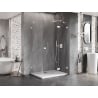 Mexen Lunar Duschkabine rechte Tür 95 x 80 cm, transparent, weiß - 834-095-080-20-00-P