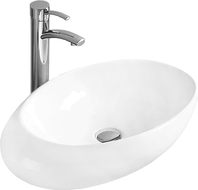 Mexen Malwa Aufsatzwaschbecken 59 x 36 cm, weiß - 21435900