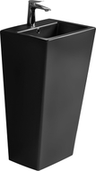 Mexen Liza freistehendes Waschbecken 44 x 38 cm, schwarz matt - 26154470