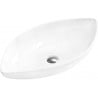 Mexen Ivone Aufsatzwaschbecken 70 x 37 cm, weiß - 21487000