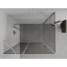 Mexen Roma duschkabine schwenkbar 120 x 90 cm, graphit, chrom - 854-120-090-01-40