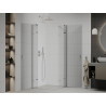 Mexen Roma Duo Duschkabine Schwingtür 90 x 90 cm, transparent, Chrom - 854-090-090-02-00