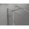 Mexen Lunar T Duschkabine, schwenkbar, rechts 115 x 80 cm, transparent, Chrom - 834T-115-080-01-00-P