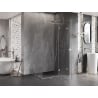 Mexen Lunar T Duschkabine, rechts öffnend, 120 x 80 cm, transparent, Chrom - 834T-120-080-01-00-P