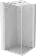 Mexen Lunar T Duschkabine Schwenktür Links 120 x 120 cm, Transparent, Chrom - 834T-120-120-01-00-L