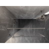 Mexen Lunar T Duschkabine schwingtür links 125 x 80 cm, transparent, gebürsteter Nickel - 834T-125-080-97-00-L