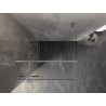 Mexen Lunar T Duschkabine mit linker Tür 110 x 110 cm, transparent, gebürsteter Nickel - 834T-110-110-97-00-L