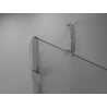 Mexen Lunar-B Duschkabine, anschlagend rechts, 90 x 90 cm, transparent, Chrom - 832-090-090-01-00-P