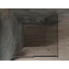 Mexen Omega Schiebetür-Duschkabine 100 x 100 cm, Graphit, Chrom - 825-100-100-01-40