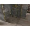 Mexen Omega Schiebeduschkabine 100 x 100 cm, transparent, gold - 825-100-100-50-00