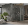 Mexen Omega Schiebedusche 100 x 100 cm, transparent, Chrom - 825-100-100-01-00