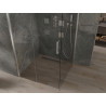 Mexen Omega Schiebedusche 100 x 100 cm, transparent, Chrom - 825-100-100-01-00