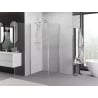 Mexen Exo Duschkabine mit Drehtür 95 x 95 cm, transparent, Chrom - 817-095-095-01-00
