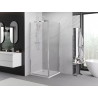 Mexen Exo Duschkabine mit Drehtür 95 x 95 cm, transparent, Chrom - 817-095-095-01-00