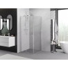 Mexen Exo Duschkabine zum Schieben 95 x 95 cm, transparent, chrom - 8151-095-095-01-00