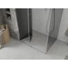 Mexen Lima faltbare Duschkabine 70 x 110 cm, Graphit, Chrom - 856-070-110-01-40