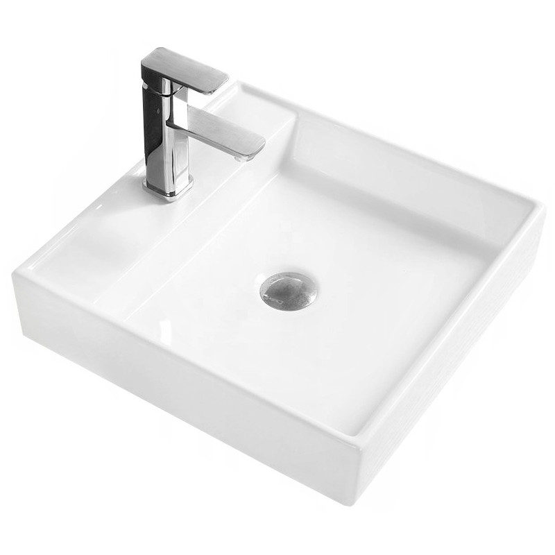 Mexen Blanca Aufsatzwaschbecken 44 x 44 cm, weiß - 21624400