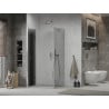 Mexen Lima faltbare Duschkabine 80 x 90 cm, Graphit, Chrom - 856-080-090-01-40