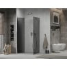 Mexen Lima faltbare Duschkabine 90 x 120 cm, Graphit, Chrom - 856-090-120-01-40