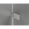 Mexen Lunar-F Duo Faltduschkabine 75 x 70 cm, transparent, Chrom - 836-075L-070P-01-00