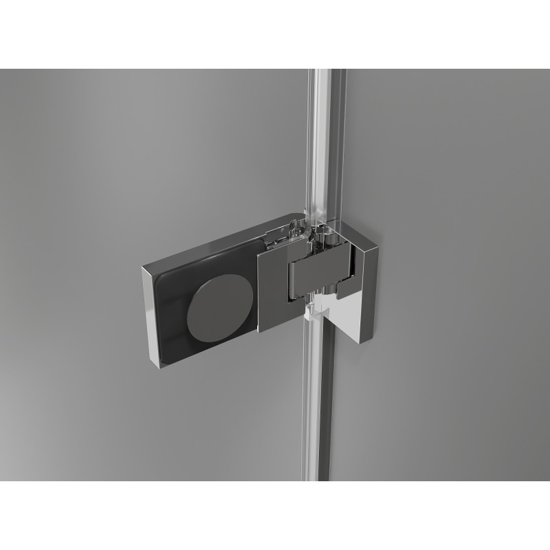 Mexen Lunar-F Duo Duschkabine faltbar 90 x 85 cm, transparent, chrom - 836-090L-085P-01-00