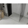 Mexen Lima faltbare Duschkabine 100 x 90 cm, Graphit, Chrom - 856-100-090-01-40