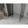 Mexen Lima 100 x 120 cm faltbare Duschkabine, Grafit, Chrom - 856-100-120-01-40