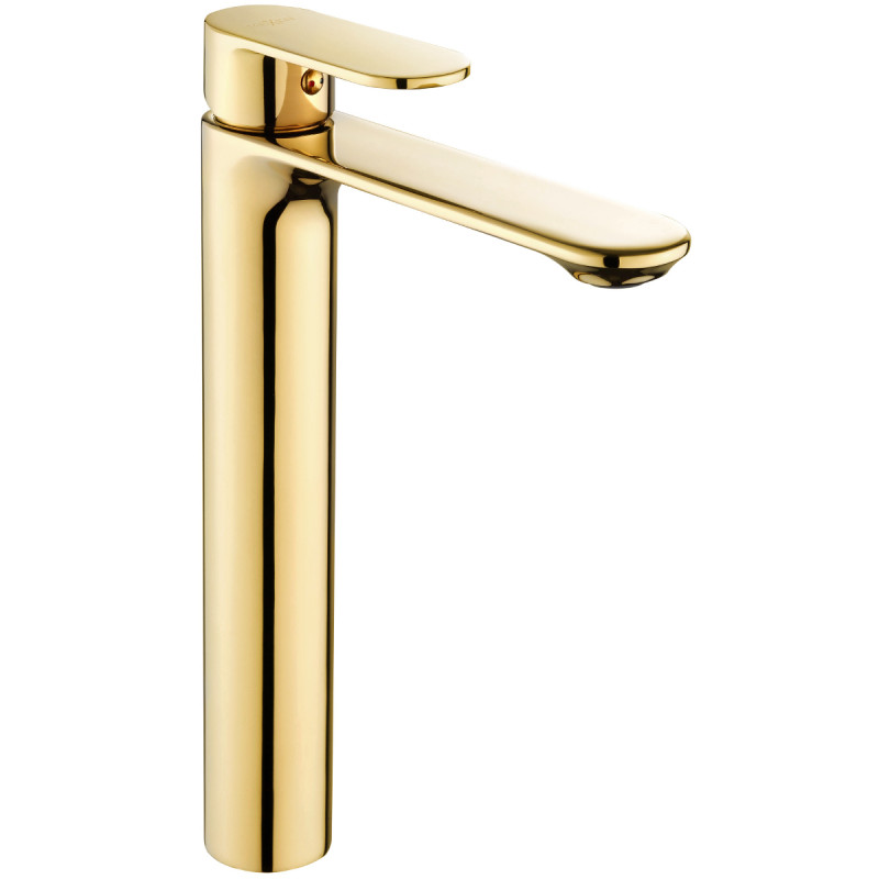 Mexen Milo hoher Waschtischmischer, gold - 71310-50