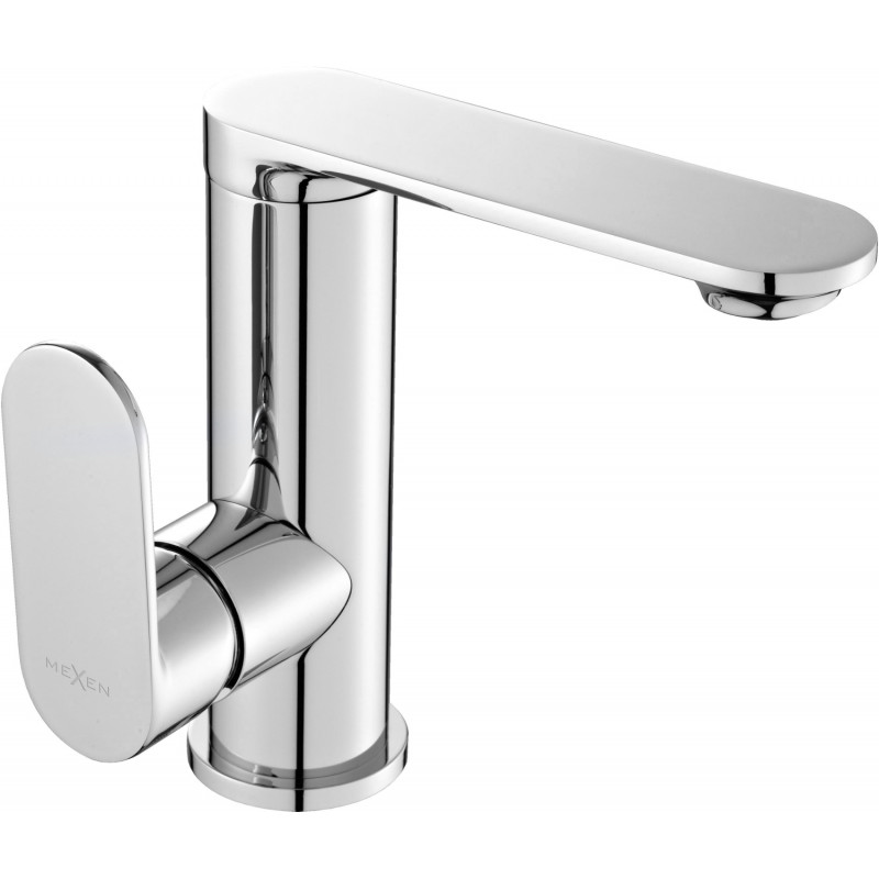 Mexen Milo Waschbeckenarmatur mit seitlichem Griff, Chrom - 71305-00