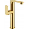 Mexen Milo hoher Waschtischarmatur Seitengriff, gold - 71315-50