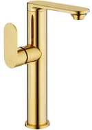 Mexen Milo hoher Waschtischarmatur Seitengriff, gold - 71315-50