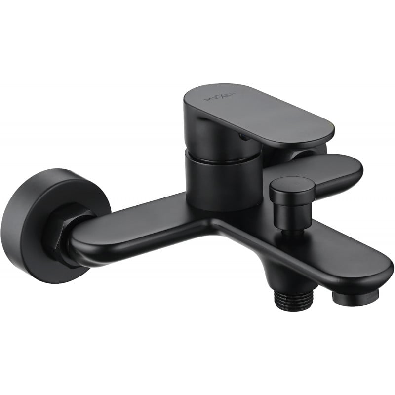 Mexen Milo Badewannenarmatur, schwarz - 71330-70