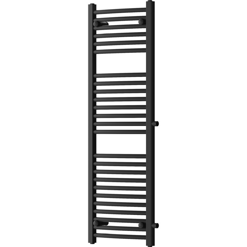 Mexen Ares seitlicher Badezimmerheizkörper 1200 x 400 mm, 442 W, schwarz - W102-1200-400-00-70-S