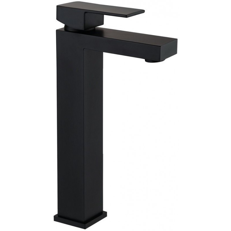 Mexen Cube hoher Waschtischarmatur, schwarz - 72910-70