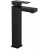 Mexen Cube hoher Waschtischarmatur, schwarz - 72910-70
