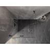 Mexen Lunar-F Duo Duschkabine klappbar 100 x 100 cm, transparent, gebürstet Gun Gray - 836-100L-100P-66-00