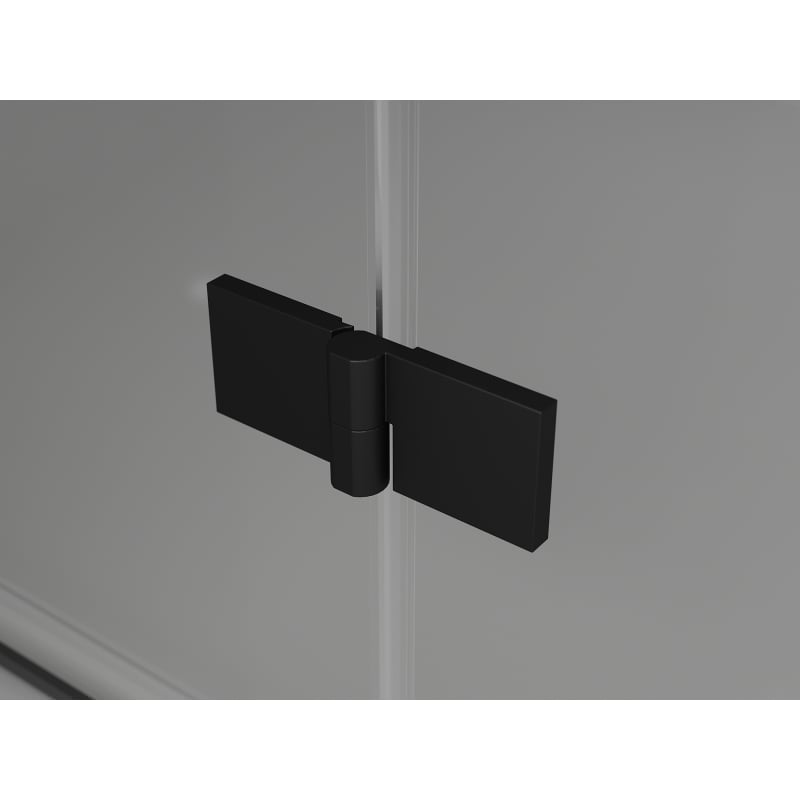 Mexen Lunar-F Duo Faltduschkabine 75 x 75 cm, transparent, schwarz - 836-075L-075P-70-00