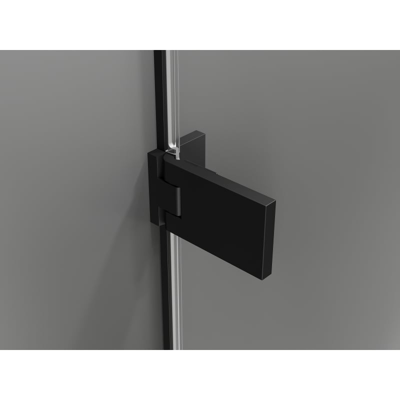 Mexen Lunar-F Duo Duschkabine faltbar 80 x 70 cm, transparent, schwarz - 836-080L-070P-70-00