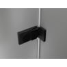 Mexen Lunar-F Duo Faltduschkabine 85 x 70 cm, transparent, schwarz - 836-085L-070P-70-00