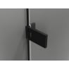 Mexen Lunar-F Duo Faltdusche 100 x 70 cm, transparent, schwarz - 836-100L-070P-70-00