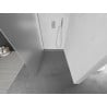 Mexen Kioto Duschwand Walk-in 80 x 200 cm, Frost 8 mm, Chrom - 800-080-101-01-30