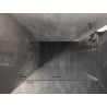 Mexen Lunar-F Duo faltbare Duschkabine 75 x 70 cm, transparent, gebürsteter Nickel - 836-075L-070P-97-00