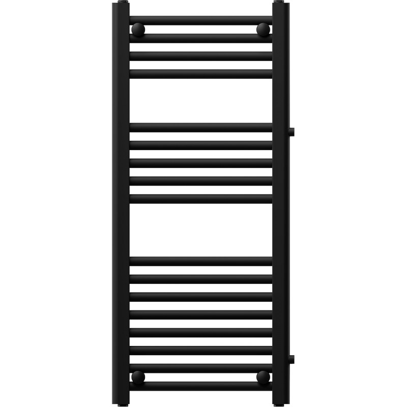 Mexen Mars seitlicher Badezimmerheizkörper 900 x 400 mm, 309 W, schwarz - W110-0900-400-00-70-S
