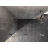 Mexen Lunar-F Duo Faltbare Duschkabine 85 x 70 cm, transparent, gebürstetes Nickel - 836-085L-070P-97-00
