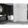 Mexen Kioto Duschwand Walk-in 120 x 200 cm, Mattglas 8 mm, Chrom - 800-120-101-01-30