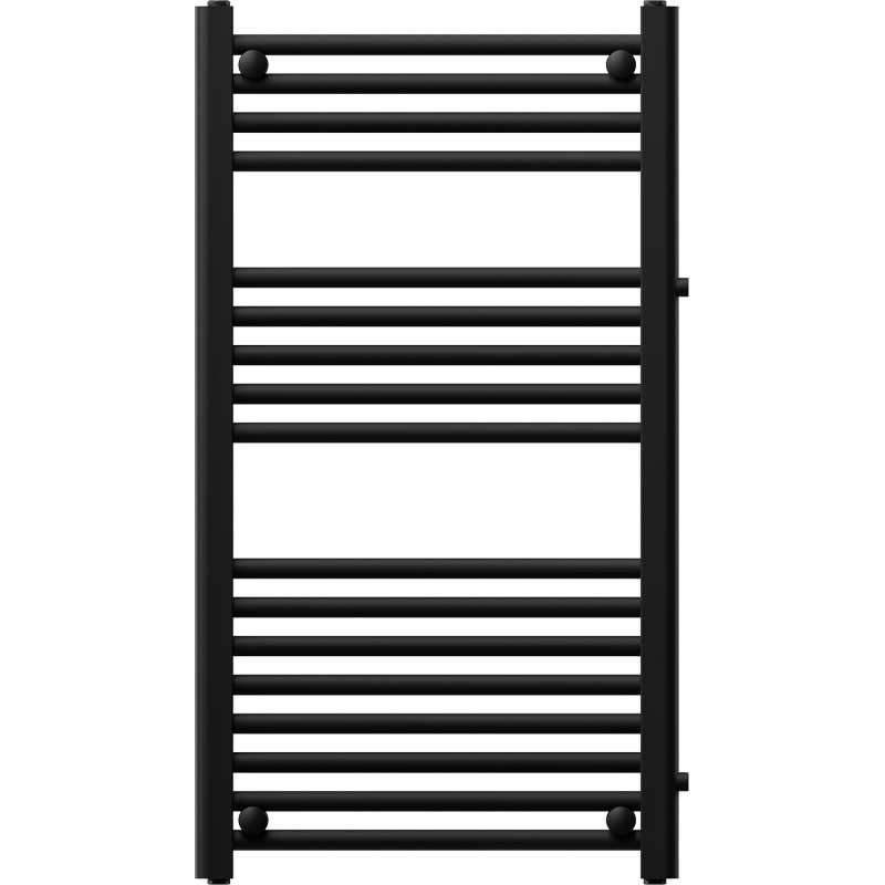 Mexen Mars seitlicher Badezimmerheizkörper 900 x 500 mm, 370 W, schwarz - W110-0900-500-00-70-S