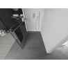 Mexen Kioto+ Duschwand mit Regal Walk-in 110 x 200 cm, transparent, Chrom - 800-110-121-01-00