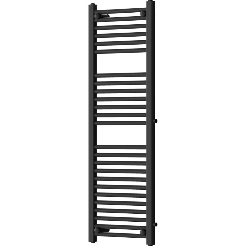 Mexen Mars seitlicher Badezimmerheizkörper 1200 x 400 mm, 439 W, schwarz - W110-1200-400-00-70-S
