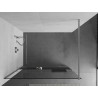 Mexen Kioto+ Duschwand mit Ablage Walk-in 130 x 200 cm, transparent, chrom - 800-130-121-01-00