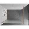 Mexen Kioto Duschwand Walk-in 110 x 200 cm, Frost 8 mm, Gold - 800-110-101-50-30